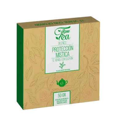 Protección mística, presentación en caja