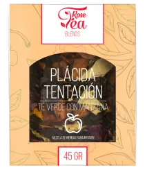 Placida tentación, presentación en frasco